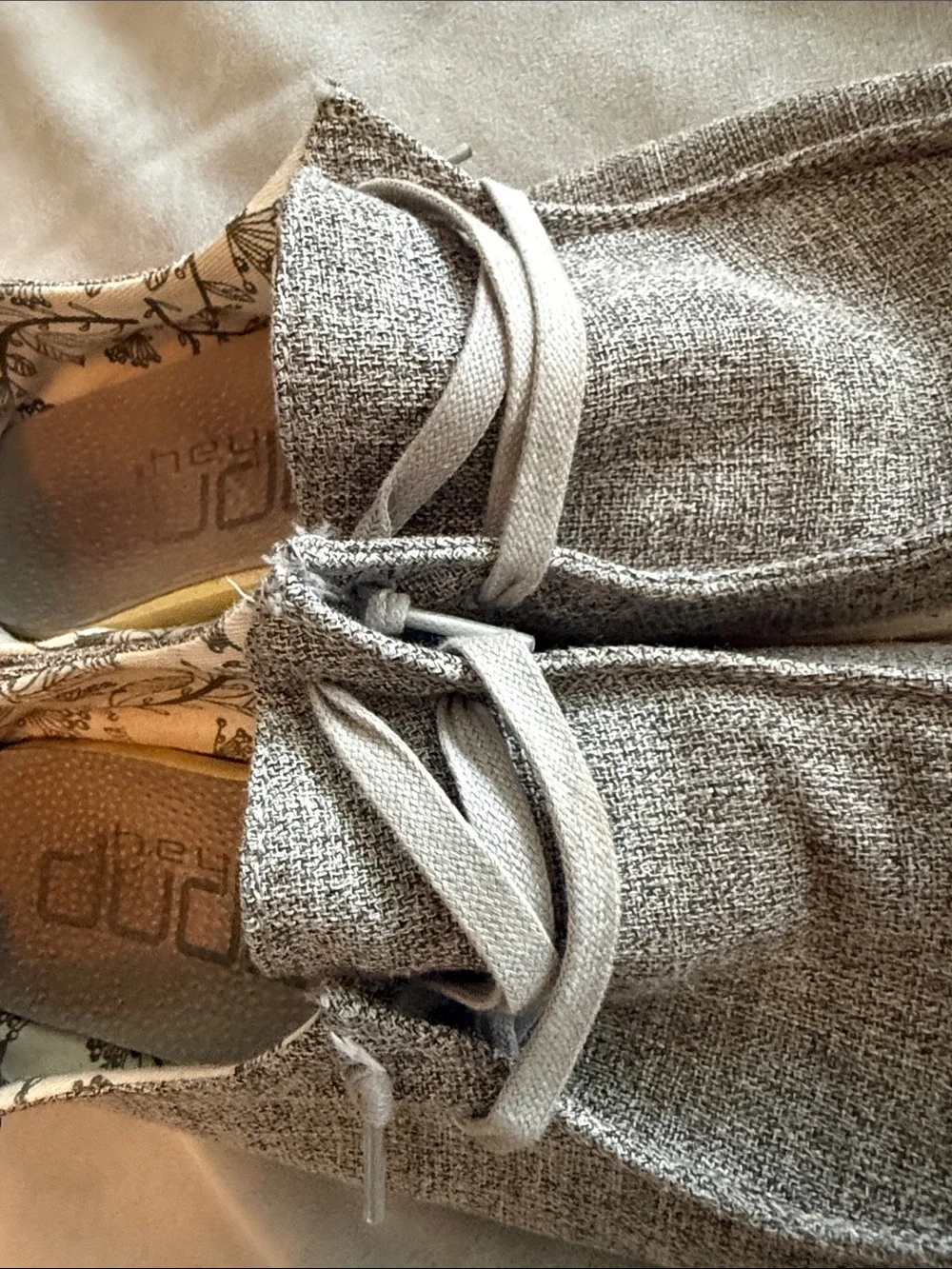 Hey Dude Women’s Slip-On Loafers in Grey